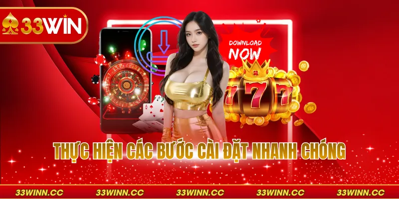Thực hiện các bước cài đặt nhanh chóng